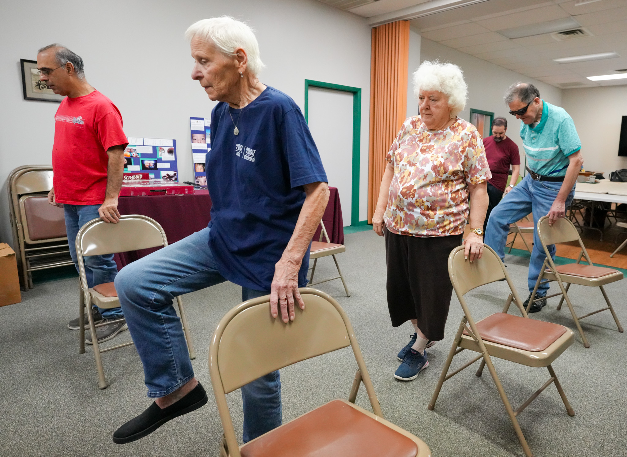 LBA clients performing an activity together